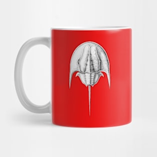 horseshoe crab extinct species- Tasmaniolimulus patersoni Mug